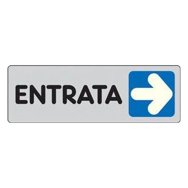 Etichetta Adesiva 150X50 Entrata (DX) – cod. CPD10588