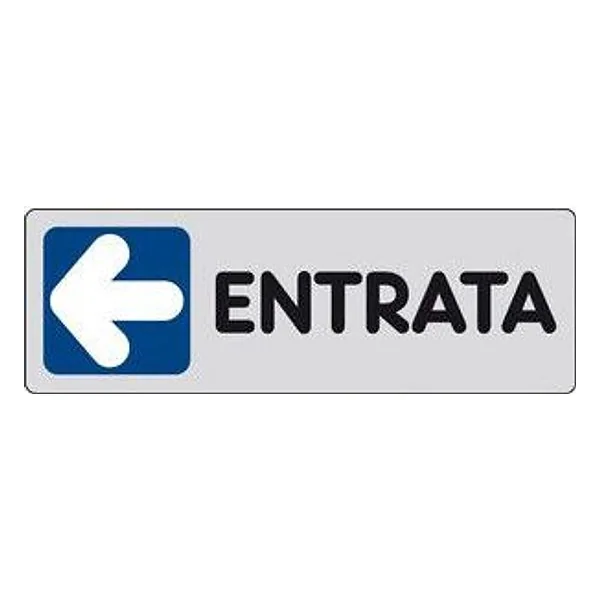 Etichetta Adesiva 150X50 Entrata (SX) – cod. CPD10589