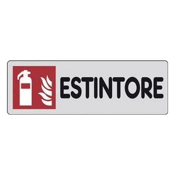 Etichetta Adesiva 150X50 Estintore – cod. CPD26345