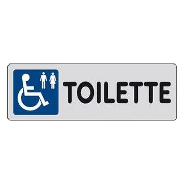 Etichetta Adesiva 150X50 Toilette (DISABILI) – cod. CPD10590