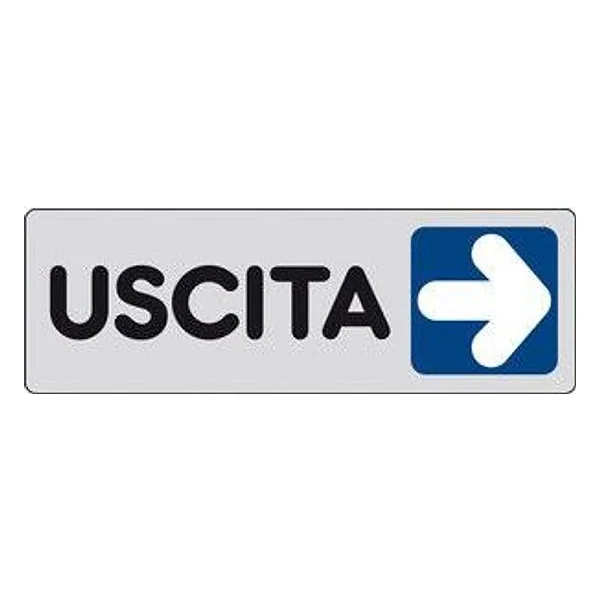 Etichetta Adesiva 150X50 Uscita (DX) – cod. CPD26331