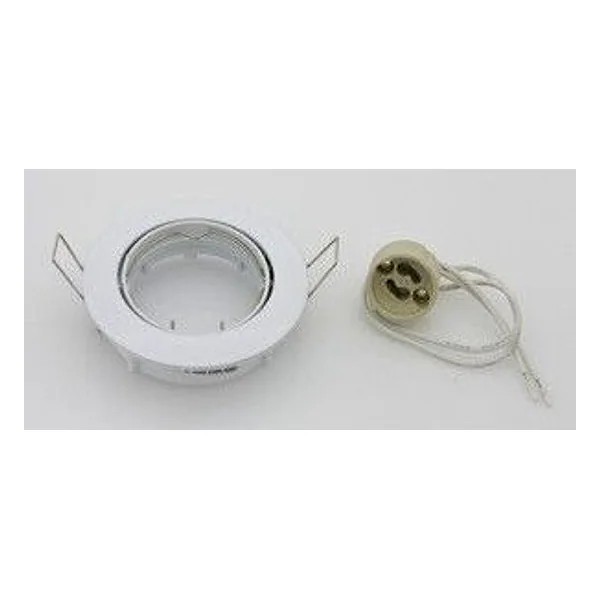 Faretto Incasso Fisso per Led GU10 Bianco – cod. CPD83807