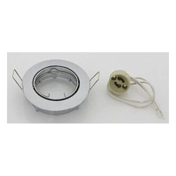 Faretto Incasso Orientab per Led GU10 Cromo – cod. CPD83842