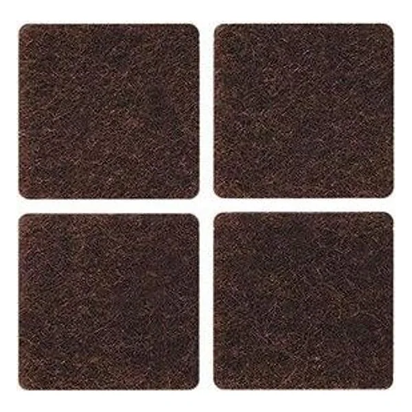 Feltrino Adesivo Sedia Marrone 35X 35 mm CF 3 PZ – cod. CPD17988