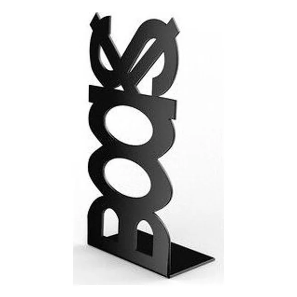 Fermalibro in Acciaio Books Nero – cod. CPD55003
