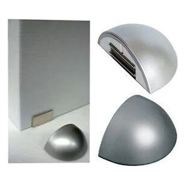 Fermaporta Magnetico con Biadesivo Alluminio – cod. CPD29074