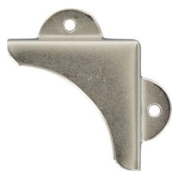 Fermaspecchi Liscio Acciaio Nichelato 40X40 mm – cod. CPD9833