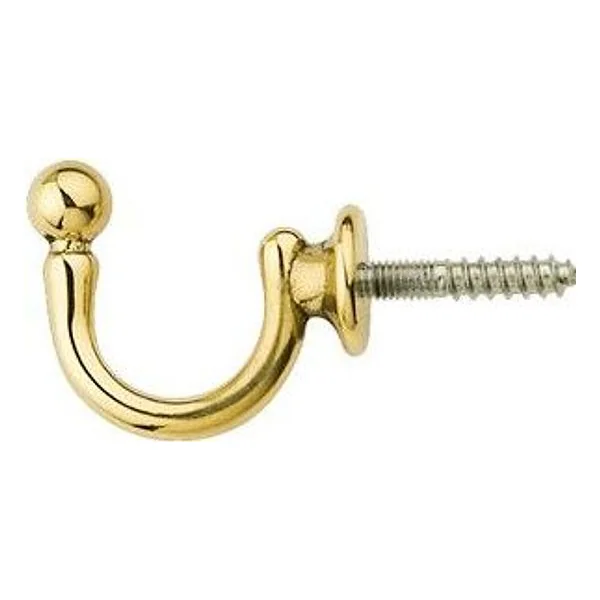 Fermatenda Gancio Sfera Oro Lucido 33X26 mm – cod. CPD11683