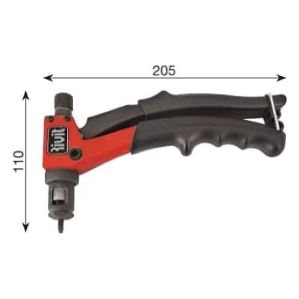Fervi Rivettatrice Manuale x Inserti RIV98 – cod. 5126400