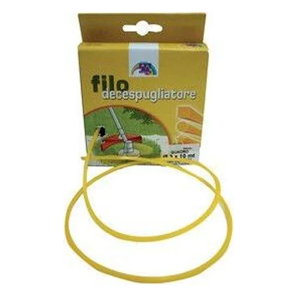 Filo Decespugliatore Quadro Nylon 3,3MMX10M – cod. CPD3606