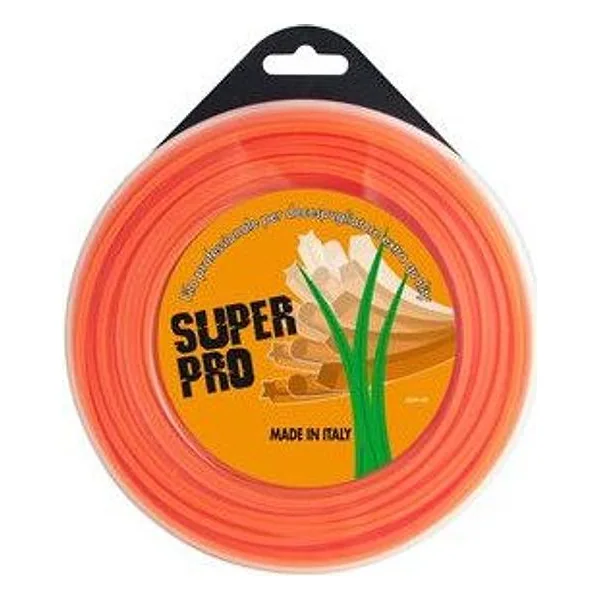Filo Decespugliatore Quadro Professionale 3,3MMX39M Arancio – cod. CPD14497
