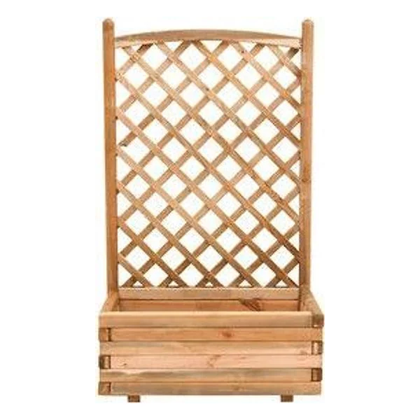 Fioriera Pino Impregnato con Grigliato 40X80X180 cm – cod. CPD50546
