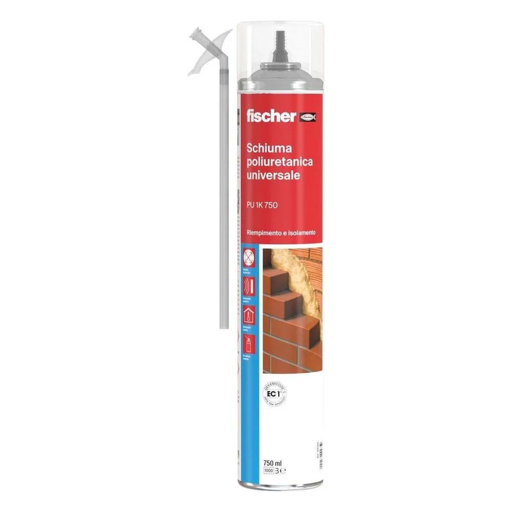 Fischer Schiuma Poliuretanica Manuale 750 ml – cod. 009285