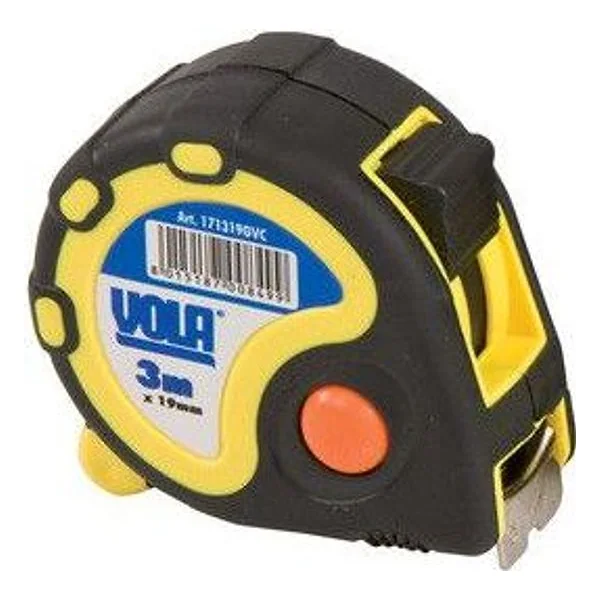Flessometro Vola Tekna Pro in Abs 3 M x 19 mm – cod. CPD57258