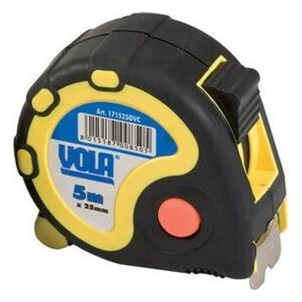Flessometro Vola Tekna Pro in Abs 5 M x 25 mm – cod. CPD57259