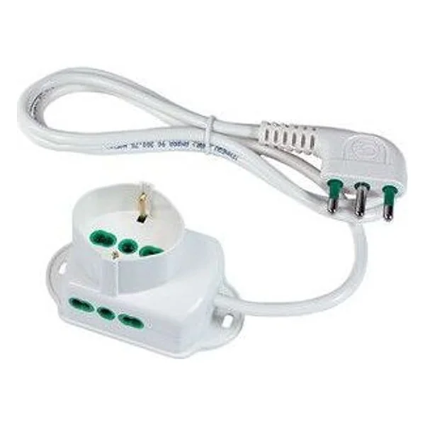 Fme 42.105 Multipresa 2P BIP+1BIP/SCHUKO Triax 1,5 M – cod. CPD35495