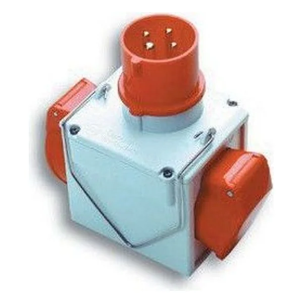 Fme 73.111 Adattatore Cee 16A 2 Prese 380V IP44 – cod. CPD5540