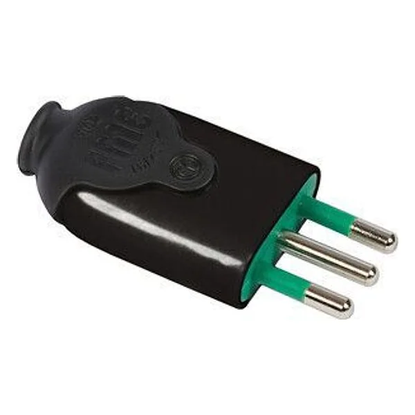 Fme 80.011 Spina 10A 2P+T Nero – cod. CPD504735