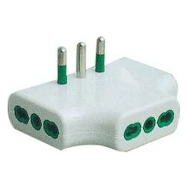 Fme 82.220 Adattatore 16A 2P+T 3 Prese 2P+T Bipas – cod. CPD10670