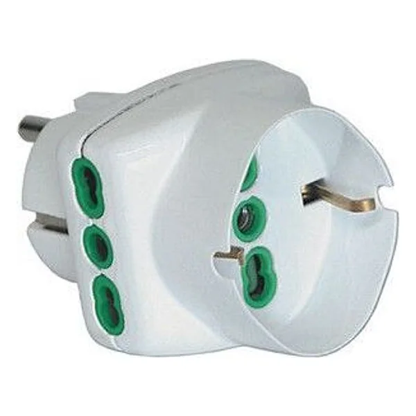Fme 82.230 Adattatore Schuko 2P+T BIPASSO+SCHUKO – cod. CPD1832