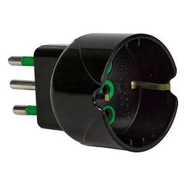 Fme 82.601 Adattatore 10A 2P+T-SCHUKO Garanti Nero – cod. CPD504749