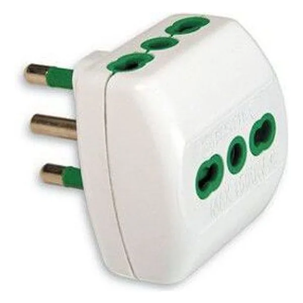 Fme 87.180 BL Adattatatore 16A 2P+T 3 Bipasso – cod. CPD84