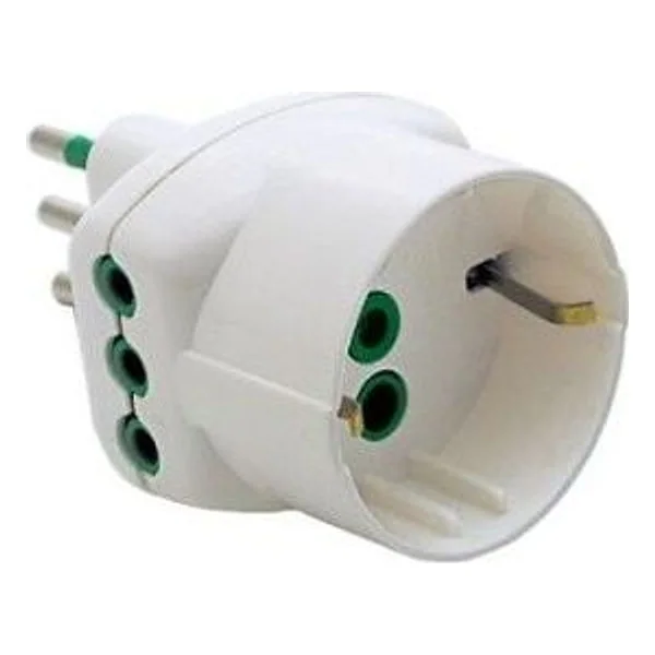Fme 87.210 BL Adattatatore 10A 2P+T + Schuko – cod. CPD465