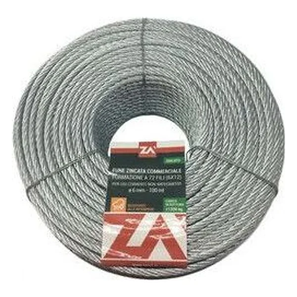 Fune Acciaio Commerciale 42F D 2 mm – cod. CPD4130