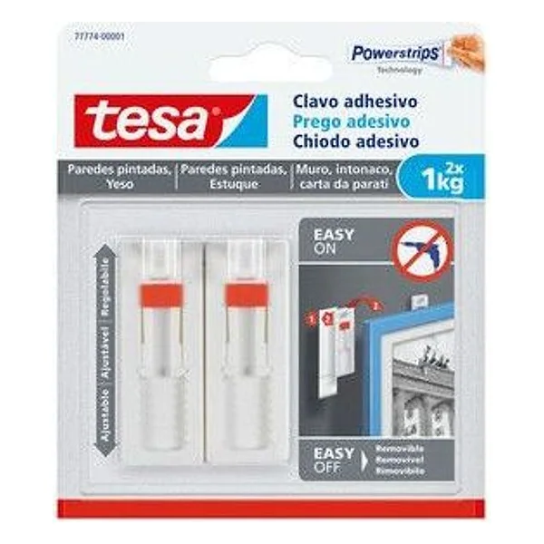 Gancio Adesivo Tesa Powerstrips Quadro Reg 2 PZ – cod. CPD94762