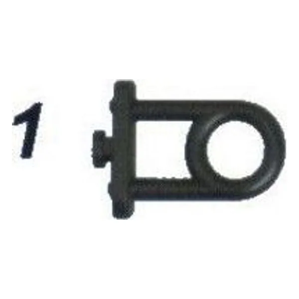 Gancio per Pannelli Forati Nylon Fig 1 Occhio – cod. CPD55848