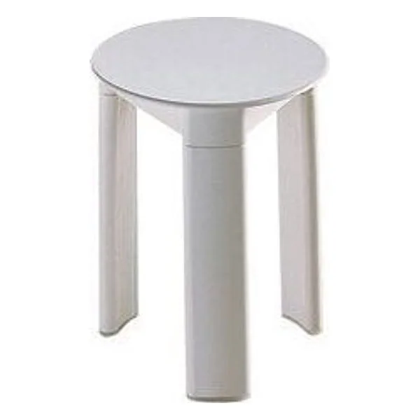 Gedy 2072 Sgabello Resina Trio D 33XH40 cm Bianco – cod. CPD2187