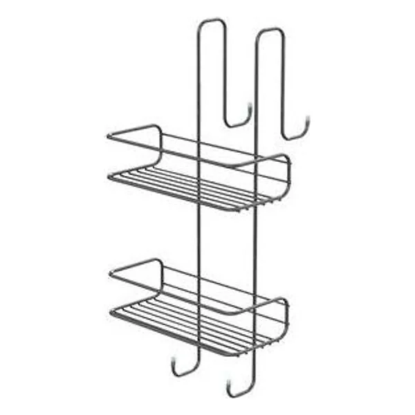 Gedy Tito Portaoggetti Doccia Rettangolare 2R Cromo – cod. CPD95767