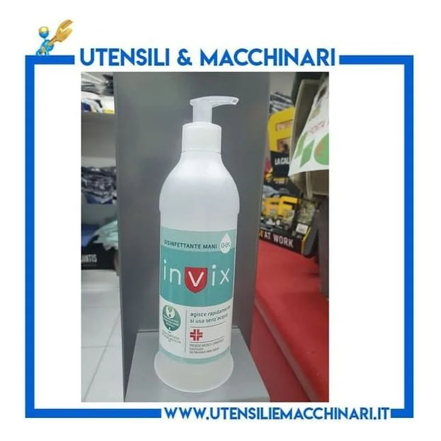Gel Igienizzante Invix 500 ml – cod. INVIX500ML