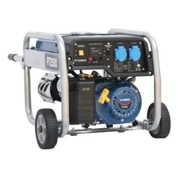 GENERATORE BENZ. 2,5kW 220v Avv.Man. HYUNDAI – cod. 65010