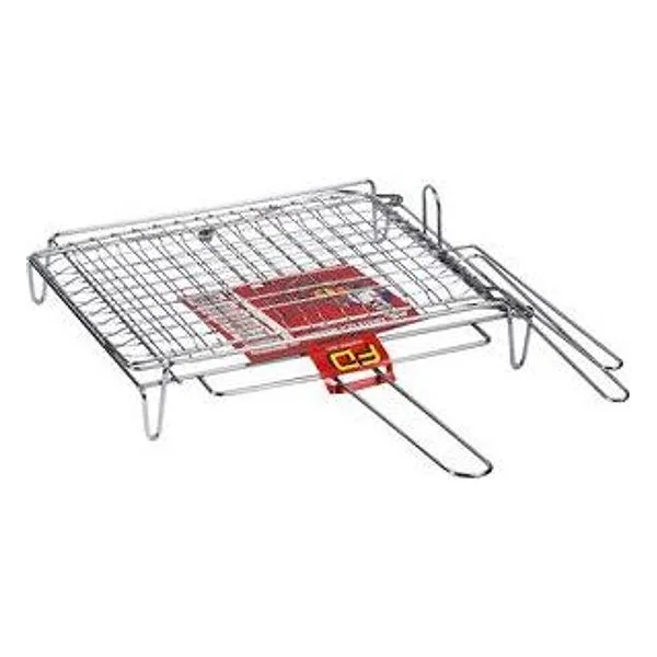 Graticola Doppia Ribaltabile con Piedi 40X30 cm – cod. CPD99555