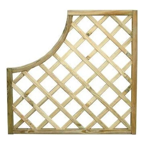 Grigliato Pino Impregnato 35 90XH 90 cm Sagomato – cod. CPD92285