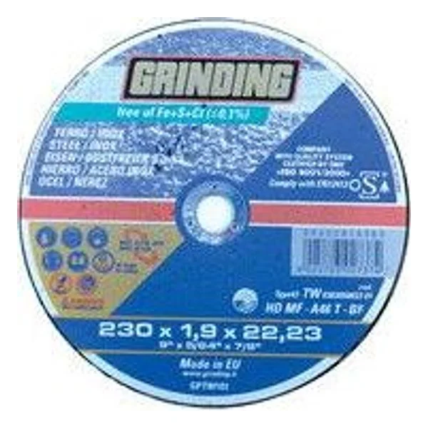 Grinding Disco Ferro 230X1,9 Hdmf – cod. CPD7827