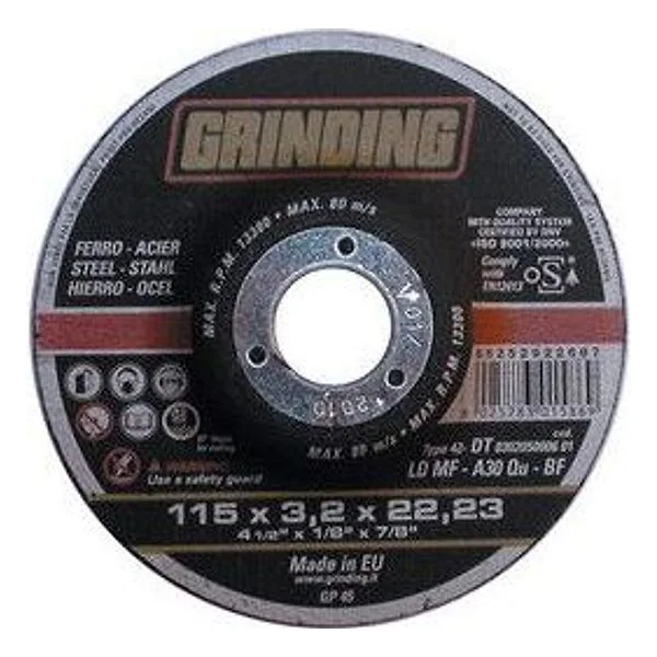Grinding Disco Ferro Depres 115X3,2 Ldmf – cod. CPD12118
