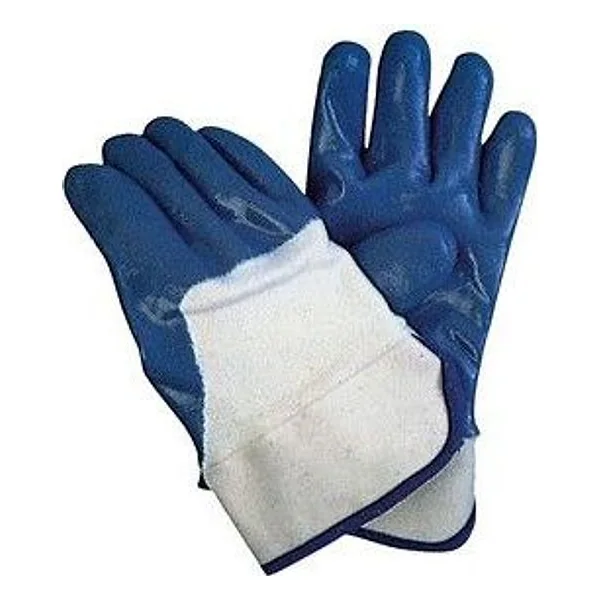 Guanti Nitrile NBR Palmo Ricoperto Blu TG 10 – cod. CPD13140