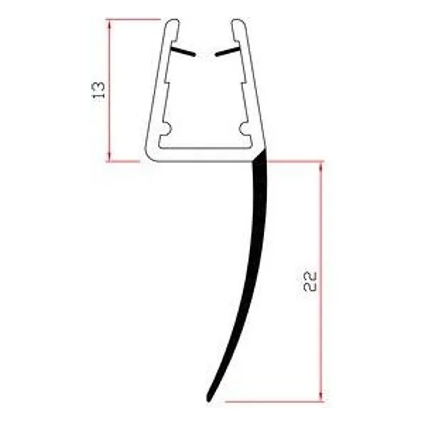 Guarnizione per Box Doccia 2 M MOD.405/22 – cod. CPD24344