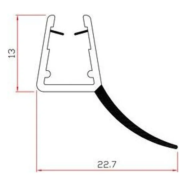 Guarnizione per Box Doccia 2 M MOD.407 – cod. CPD24346