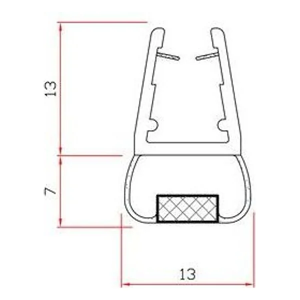 Guarnizione per Box Doccia 2 M MOD.411 – cod. CPD24304