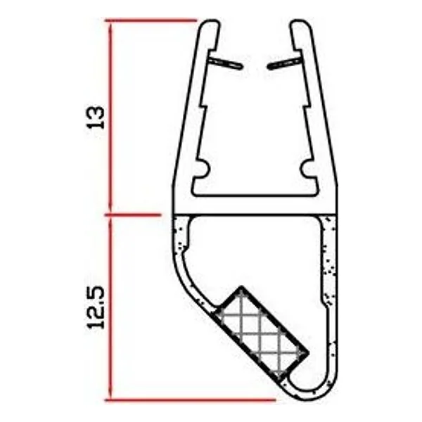 Guarnizione per Box Doccia 2 M MOD.412 SNS+NSN – cod. CPD24311