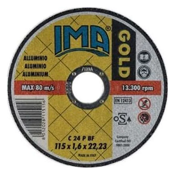 Ima Disco 125X1,6X22 Allum Gold – cod. IMA1251622A2TM