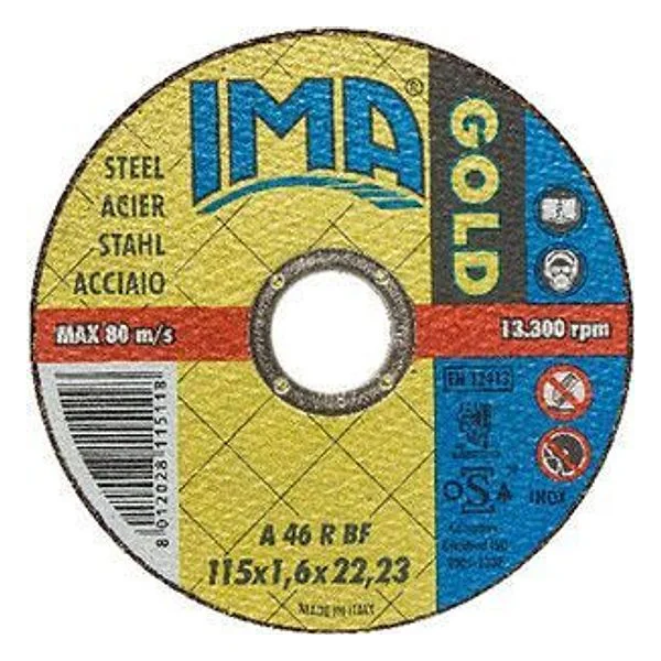 Ima Disco per Ferro Gold Piano D 115X1,6 mm – cod. CPD9800