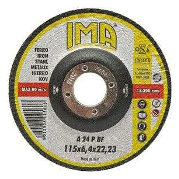 Ima Disco per Ferro per Sbavare D 115X6,4 mm – cod. CPD31465
