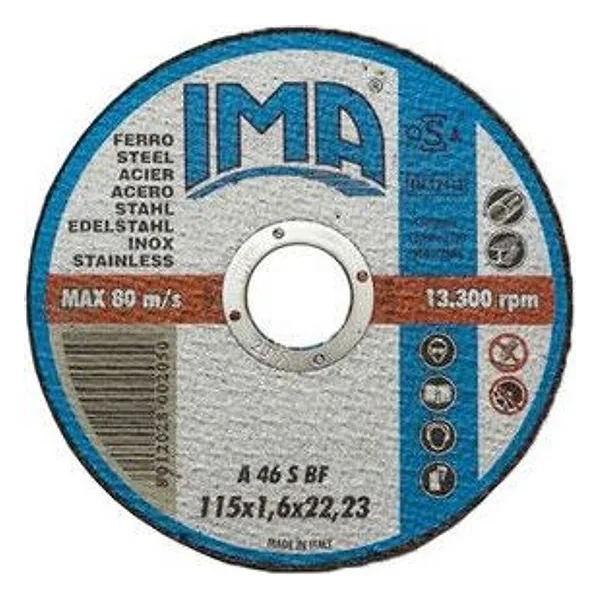 Ima Disco per Ferro Piano D 115X1,6 mm Conf 5 PZ – cod. CPD92012
