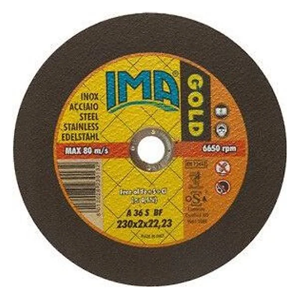 Ima Disco per Inox Gold Piano D 230X2,0 mm – cod. CPD13307