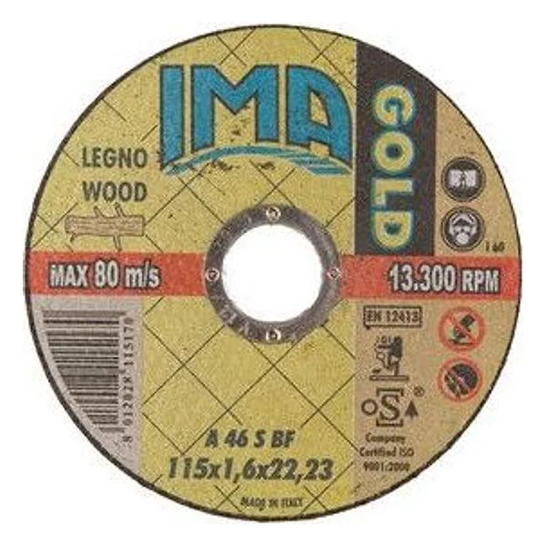 Ima Disco per Legno Gold Piano D 115X1,6 mm – cod. CPD31447