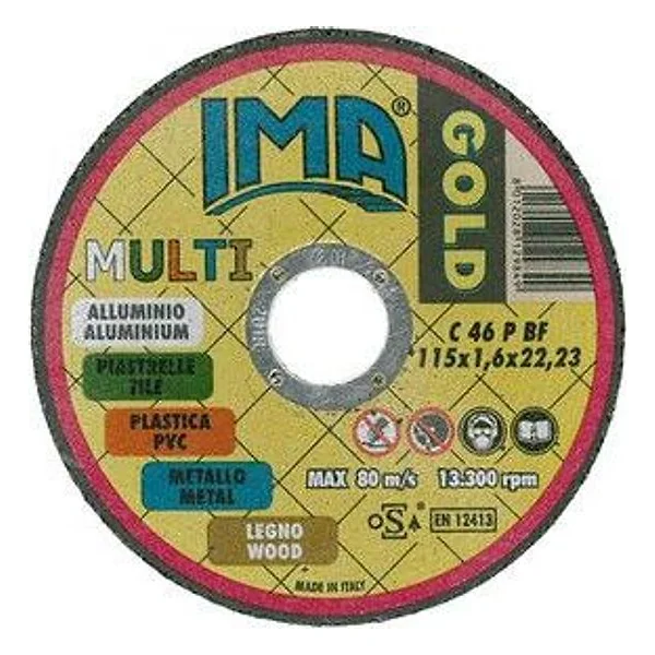 Ima Disco Universale Gold Piano D 115X1,6 mm – cod. CPD93244